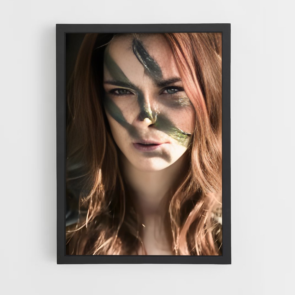 Poster Chasseresse Émeraude – affiche Skyrim (vue 2)